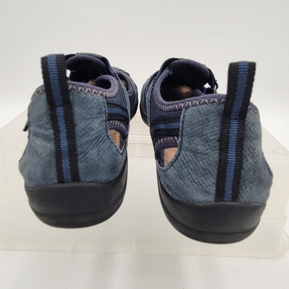 Earth Origins Navy Marine Blue Womans Suede/Leather Uppers Sandal Size 6M - Picture 8 of 9